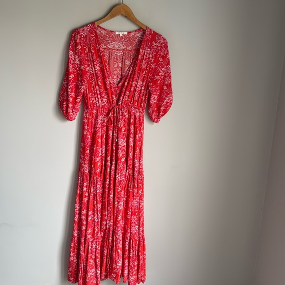 Abel The Label Strawberry Kisses Maxi Dress - Picture 2 of 13